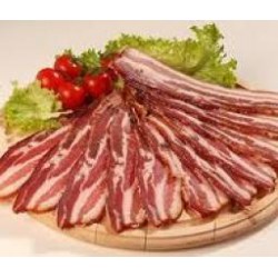 Poitrine de Porc séchée en tranche - 500g