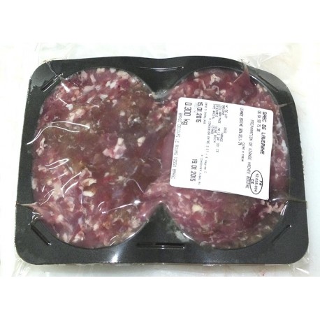 Viande hachée salée - 2 x 125g