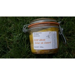 Foie gras entier de canard 350 gr en verrine